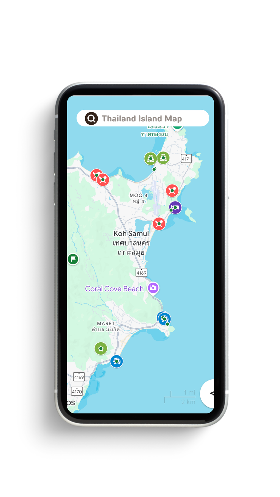 Thailand Digital Map