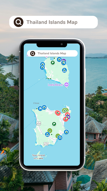 Thailand Digital Map