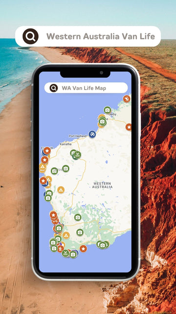 Western Australia Van Life Digital Map