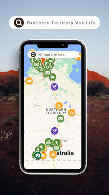 Northern Territory Van Life Digital Map