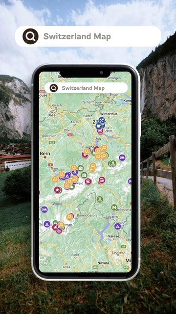 Switzerland Digital Map