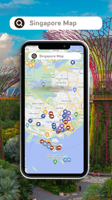 Singapore Digital Map