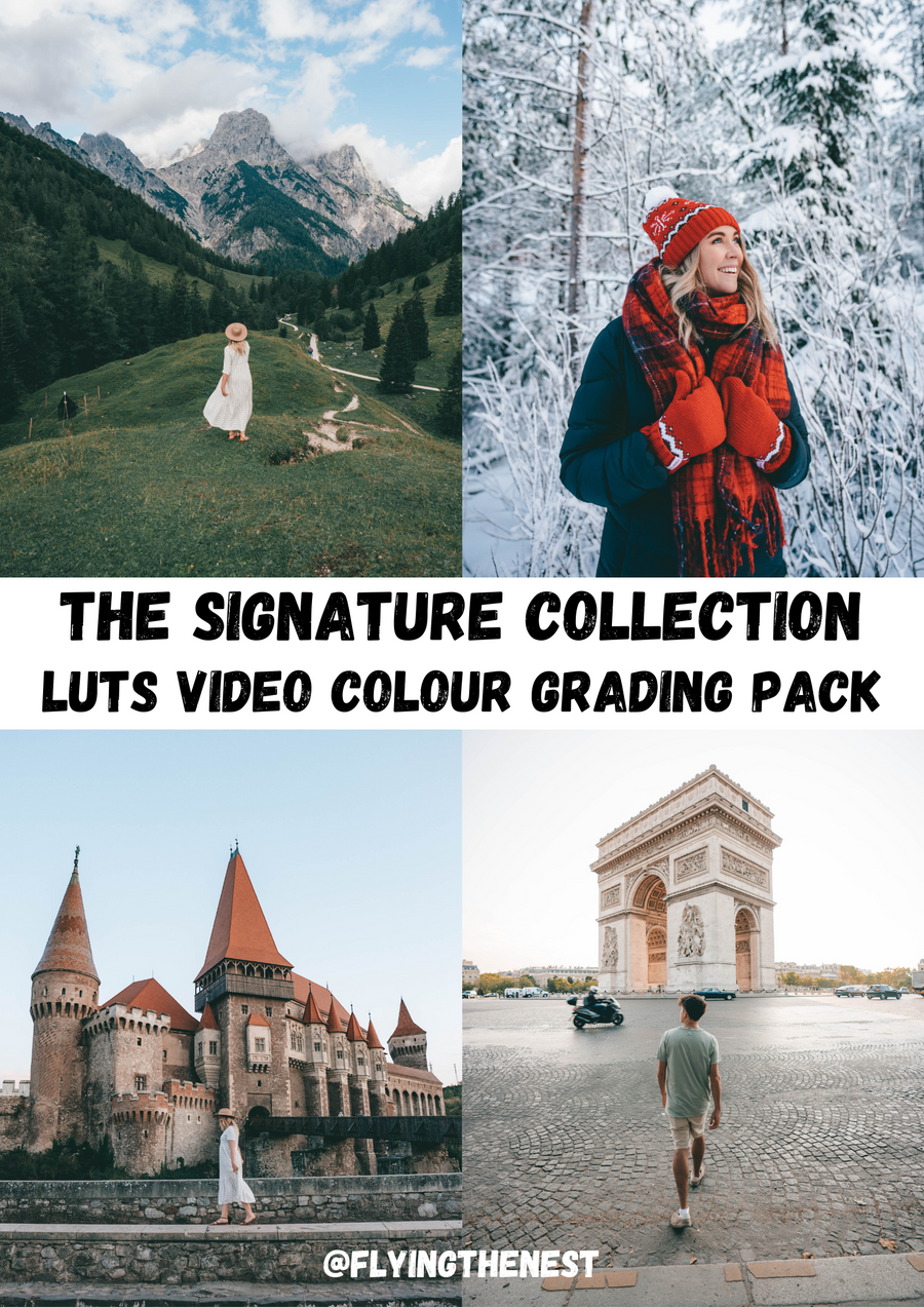 The Signature Collection  - 8 LUTS for Video Colour Grading