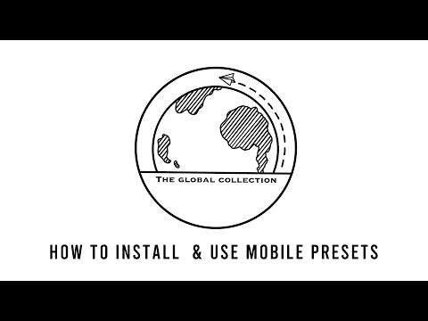 The Global Collection - 7 Mobile Presets